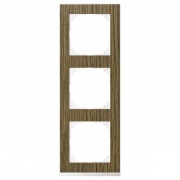 Рамка 3-ая M-Pure Decor Дуб/Бриллиантовый белый