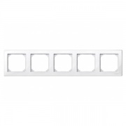 Рамка 5-ая M-Smart Merten Полярно-белый