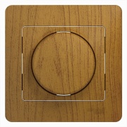 Светорегулятор (диммер) LED, RC, 630Вт/ВА в сборе SE Glossa, дерево дуб