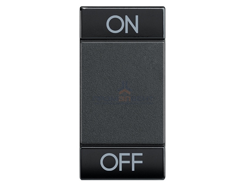 LL Клавиша ON OFF 1 модуль, цвет антрацит