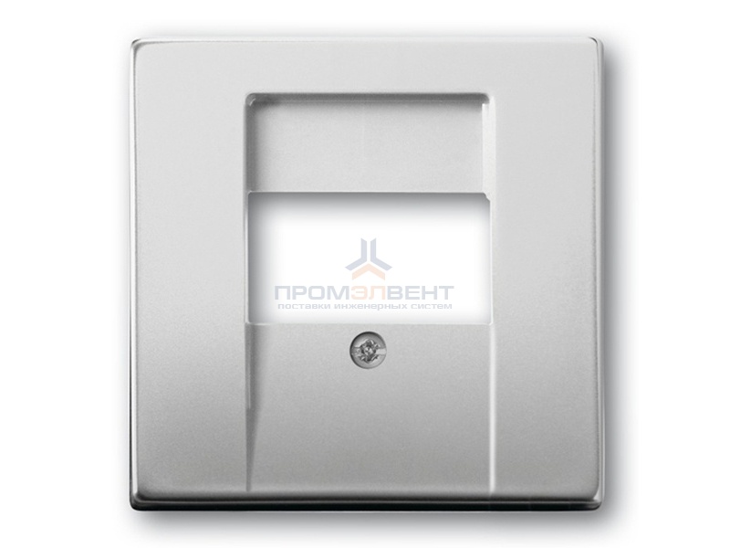 Накладка USB,HDMI акустической розетки ABB Pure Сталь (1766-866)