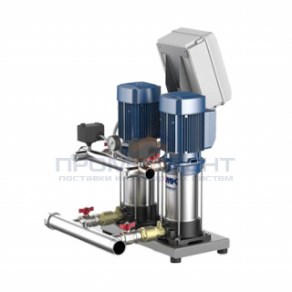 Насосная станция Pedrollo COMBIPRESS CB2-MKm 5/4-N - 2x1.1кВт(1x230 В,Qmax 240л/мин,Hmax 55м)
