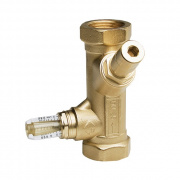 Вентиль балансировочный WATTS SRV-IG - 1"1/4 (ВР/ВР, Ду32, расход 10-80 л/мин, kvs 9, Memostop)