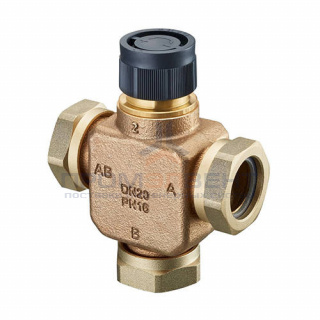 Вентиль распределительный трехходовой Oventrop Tri-CTR (PN16) - Ду50 (M30x1.5 с накидными гайками)