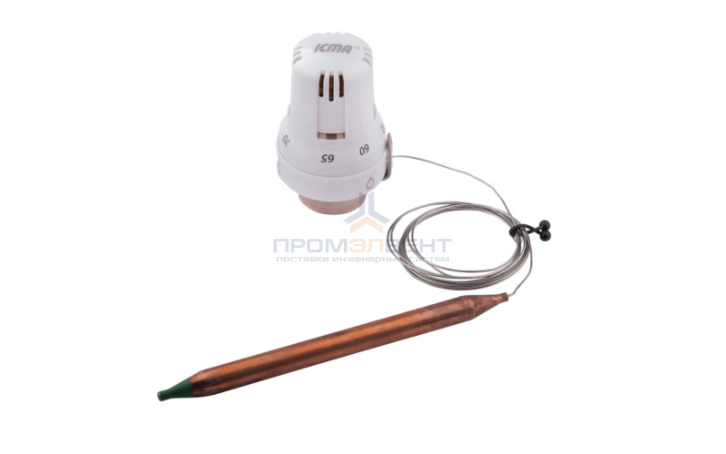Головка термостатическая с погружным датчиком ICMA 997 - 30x1.5