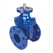 Задвижка чугунная RUSHWORK 102 - Ду50 (ф/ф, PN10, Tmax 110°C, ручка под электропривод)