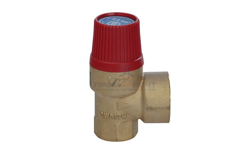 Клапан предохранительный STOUT - 1/2