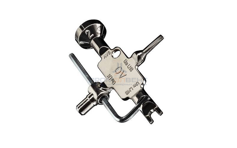 Универсальный инструмент Oventrop для настройки термостатов Uni LHB и вентилей серии AV6