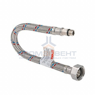 Подводка под смеситель гибкая VALTEC (Смеситель/Гайка) - M10(18мм) x 1/2", длина 1500 мм