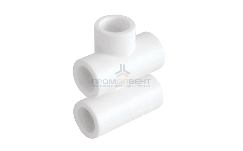 Пятерник KALDE - 25 (для полипропиленовых труб под пайку, цвет белый)