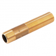 Сгон латунный STOUT - 1", длина 200 мм