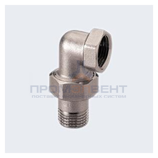 Сгон угловой ITAP 162 - 1"1/4 (никелированный, с уплотнительным кольцом)