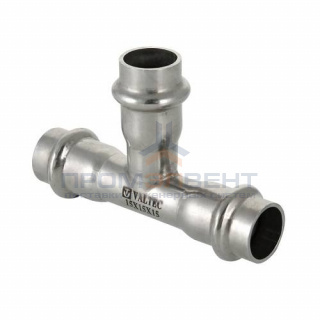 Тройник переходной VALTEC VTi.931 - 22 x 18 x 22 (прессовой, для труб из нержавеющей стали)