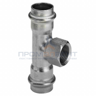 Тройник переходной Viega Sanpress Inox 2317.2 - 15 x 1/2" x 15 (нержавеющая сталь)