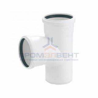 Тройник с отводом на 87° REHAU RAUPIANO PLUS - 110 (для системы внутренней канализации)