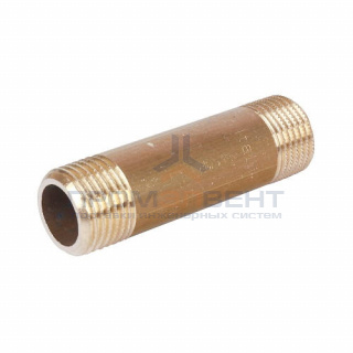 Удлинитель резьбовой STOUT - 1"1/4 длина 230 мм (НР/НР, латунь без покрытия)