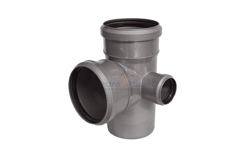 Крестовина с уменьшенным проходом справа СИНИКОН Standart - 110 x 50 (для внутренней канализации)