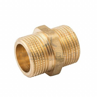 Ниппель ELSEN METALIT EBF15 - 1"1/4 (резьбовой, латунь без покрытия)