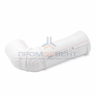 Отвод 45° с удлинением для манжеты REHAU RAUPIANO PLUS - 90 (для системы внутренней канализации)