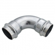 Отвод 90° Conex Banninger PC 5002 - 22 (оцинкованная сталь)