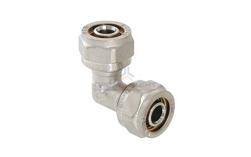 Отвод 90° VALTEC VTm.351 - 32 (винтовой, для металлопластиковых труб)