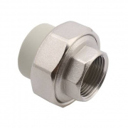 Переход на внутреннюю резьбу разъемный FV-Plast - 40 x 1"1/4 (для полипропиленовых труб, цвет серый)