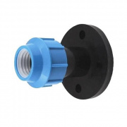 Переход на фланец Политэк - 110 x 4" (винтовая, для труб ПНД)