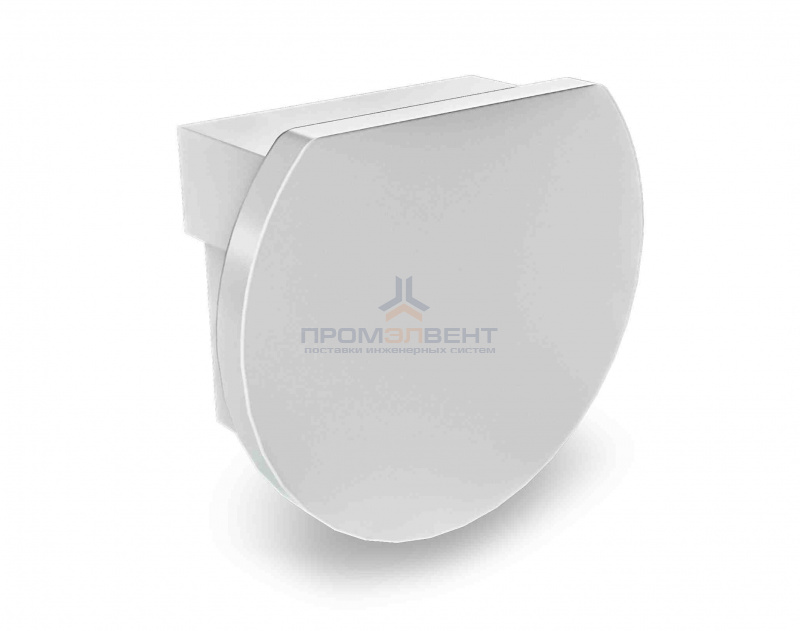 3-3009-2 Набор заглушек для алюм. профиля круглого 08-17/18 (авд 3009)(уп.2шт.),пластик