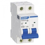 Автоматический выключатель Chint NXB-63S 2P 10А 4.5kA х-ка C (R) (автомат электрический)