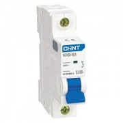 Автоматический выключатель Chint NXB-63 1P 40А 6kA х-ка C (R) (автомат электрический)