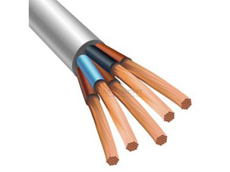 Провод соединительный ПВС 5х1,5 ГОСТ 7399 (Электрокабель НН)