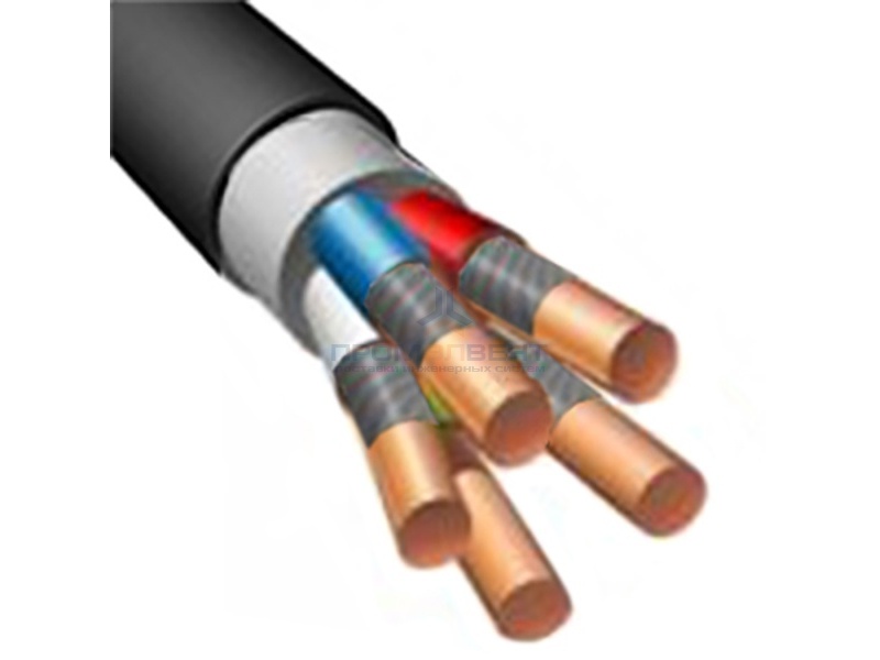 Кабель силовой ВВГнг(А)-FRLS 5х10 (ок) огнестойкий (СегментЭнерго)