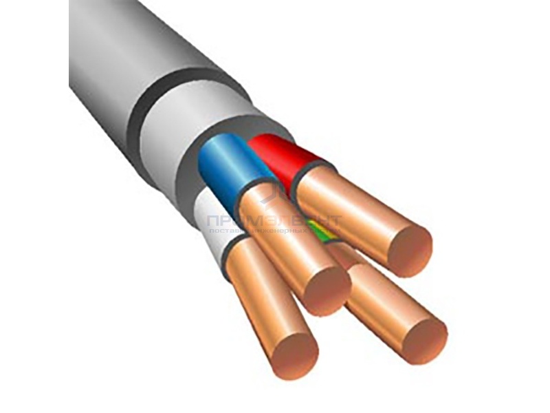 Кабель силовой NYM 4х4,0 0,66кВ ГОСТ 31996 (Электрокабель НН)