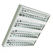 Polaris 414 A19 Deluxe светильник 4х14 Вт ЭПРА, 595х595х57