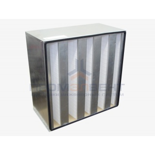 Фильтр воздушный абсолютной очистки HEPA с плиссированным микростекловолокном ФВА-III (ФяС) класс очистки H10-H14