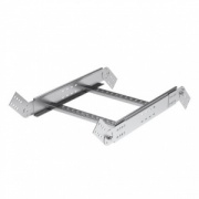 Угол вертикальный шарнирный 100х500 универсальный, нержавеющий