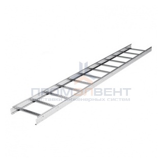 Лестничный лоток 100х300, L 6000
