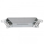 Поворот 45° плоский с крышкой для лотков 50х100 ИЭК