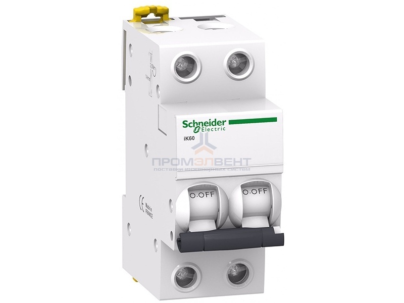 Автоматический выключатель Schneider Electric Acti 9 iK60 2П 40A 6кА C (автомат)