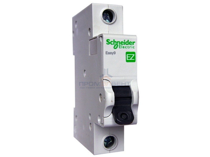 Автоматический выключатель Schneider Electric EASY 9 1П 6А С 4,5кА 230В (автомат)