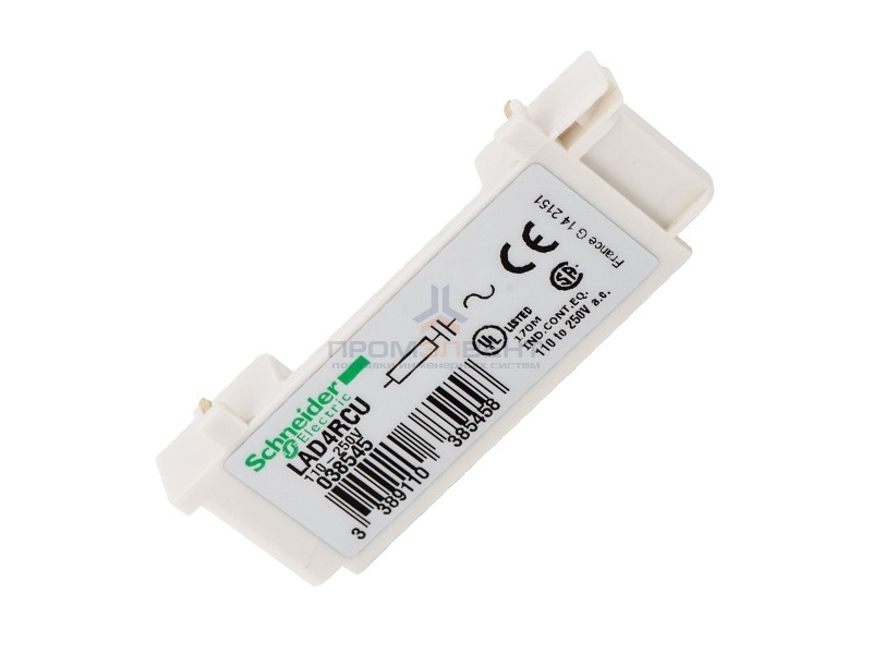 Модуль ограничения коммутационных перенапряжений RC Schneider Electric TeSys D 110…240V АС