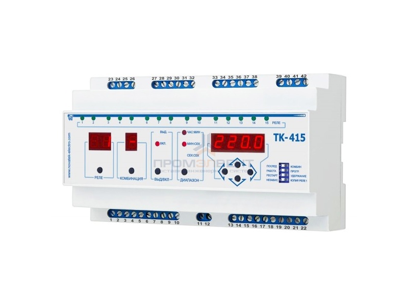 Таймер последовательно-комбинационный ТК-415