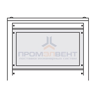 Секционная панель, углублённая, В400мм, Ш800мм