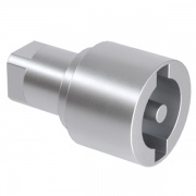 Личинка замка, для вкладыша, под ключ с двойной бородкой 3мм