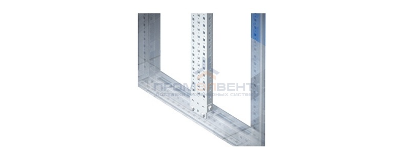 Рейки вертикальные, широкая, для шкафов CQE В1400мм, 1 упаковка - 2шт.