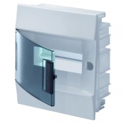 Бокс в нишу ABB Mistral41 8М зеленая дверь без клеммного блока