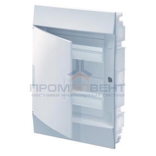 Бокс в нишу ABB Mistral41 36М (2x18) непрозрачная дверь без клеммного блока