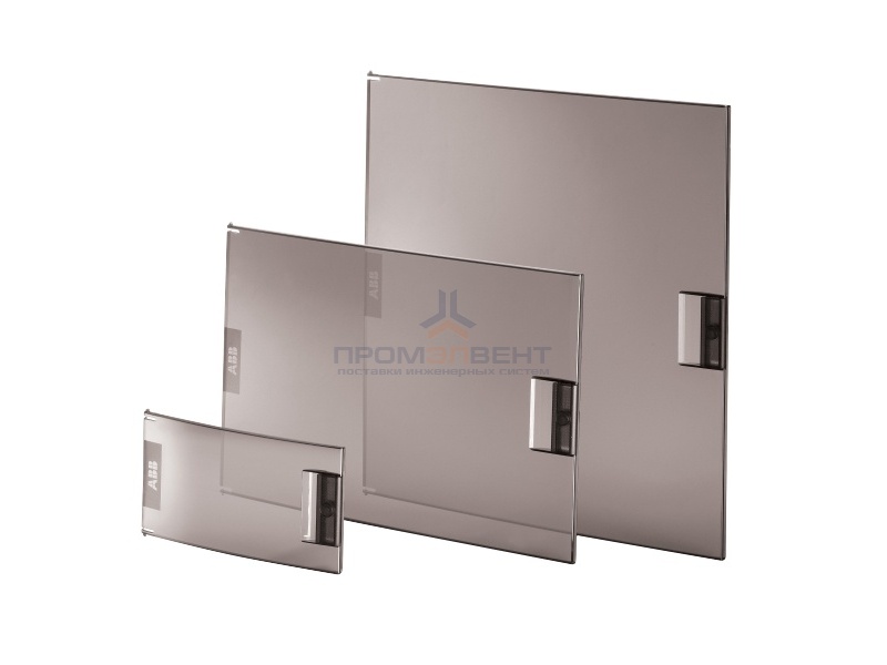 Дверь прозрачная 18 модулей ABB Mistral41 в нишу