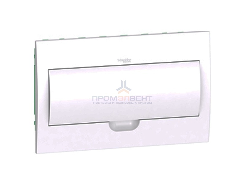 Бокс встраиваемый Schneider Electric Easy9 на 18 модулей с белой дверью с клемниками N+PE