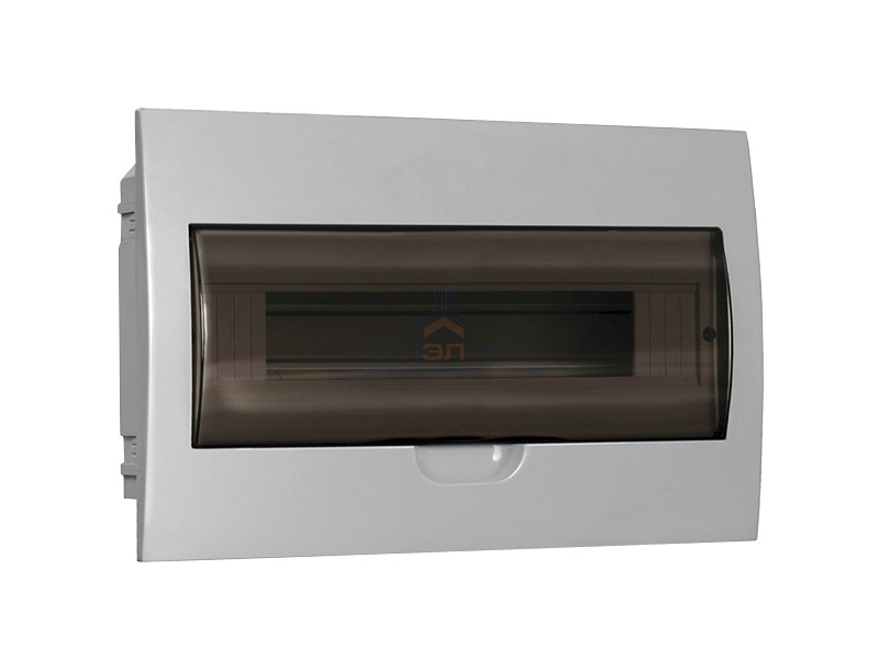 Бокс ЩРВ-П-18 на 18 модулей встраиваемый пластиковый с прозрачной дверкой IP40 ИЭК